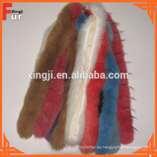 Capucha 100% Real Fox Fur Trim Hood